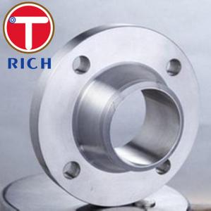 China Forged Tube Machining Weld Neck Flange For Machinery Parts ANSI B16.5 DN15 - DN1200 on sale