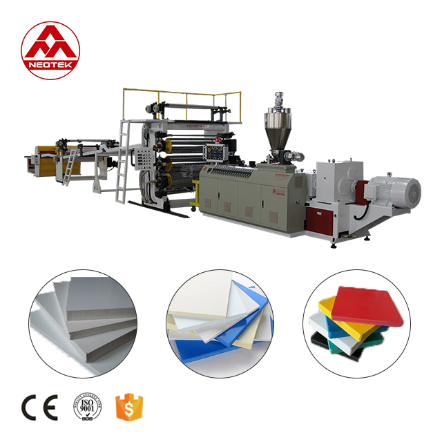 Twin Screw Co-rotating PVC Free Foamed Board Extrusion Line with 34.7 rpm Screw Speed