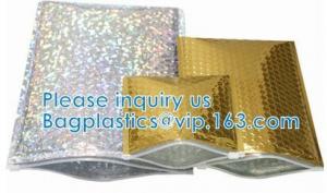 China Re-close Lipstick Mascara Travel Packaging, Bubble Padded Zipper Bag, Cushioned Postal Bags With Zipper wholesale