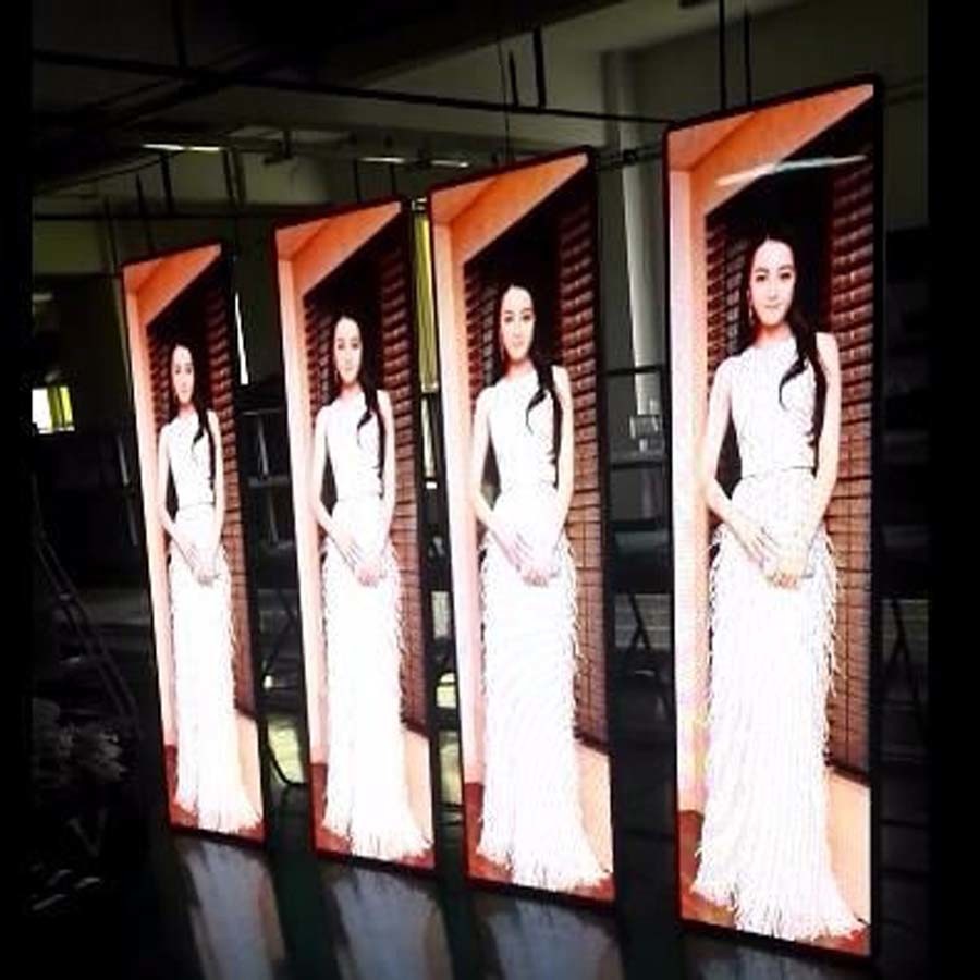 2.5mm Digital Creative Led Display Indoor Ultra Thin For Shopping Mall
