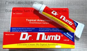 China Dr. Numb(Topical Anesthetic) 10g-strong quality Lidocaine 5% Topical Anesthetic wholesale