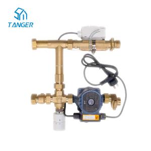 China Adjusting Underfloor Heating System Manifold Mixing Water Thermostatic Pump Mixer wholesale