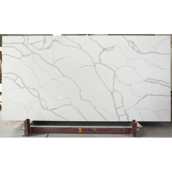 High Density Calacatta White 3000*1400 Quartz Kitchen Countertops