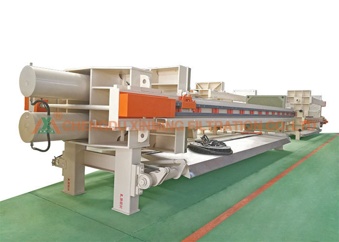 1250mm Big Plate Industrial Filter Press , PP Chamber Filter Press Machine