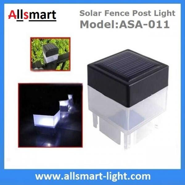Quality 2''x 2'' Inch Square Solar Fence Post Cap Light For Iron Fences Pool Boundary And Residential China Manufacturer for sale