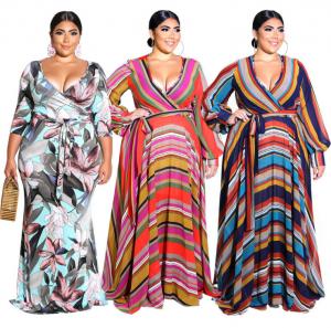 China Cheap summer plus size casual dresses for women wholesale wholesale