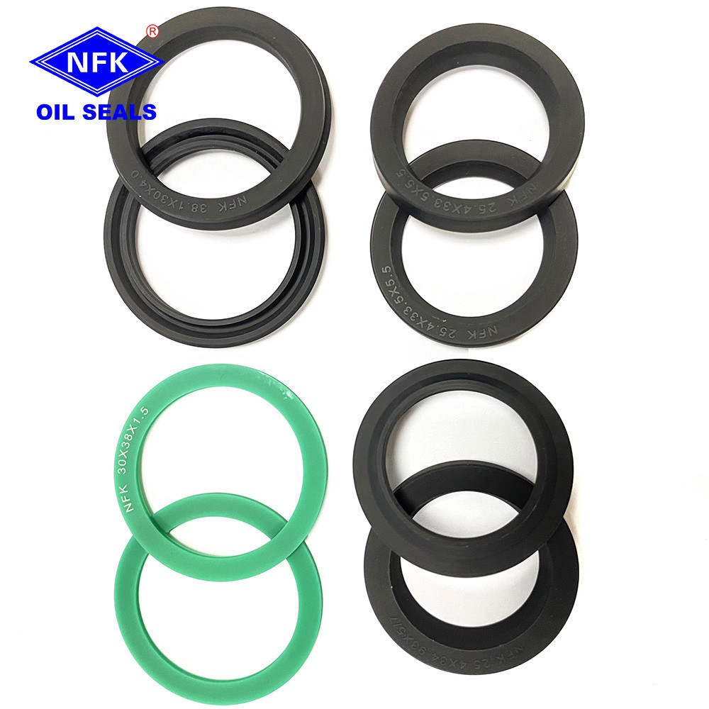PU FKM PTFE Silicone Hydraulic Rod Seals Oil U Dust Seal Gasket