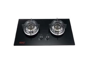 China Glass Panel Built In Gas Stove Top Kitchen Appliance Hob Gas Stove wholesale