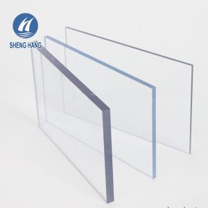 China 1.82mpa 5mm Clear Solid Polycarbonate Sheet 50 Micron UV Coating Anti Impact wholesale