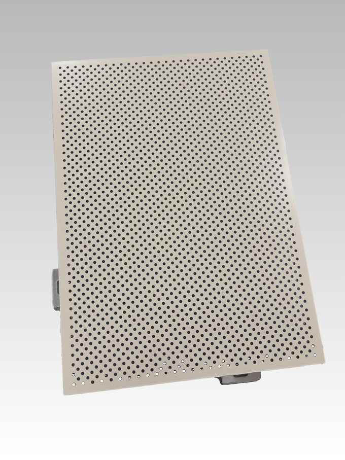 Aluminum Composite Panel Facade Wall Decortor Perforated Panels In Design Building