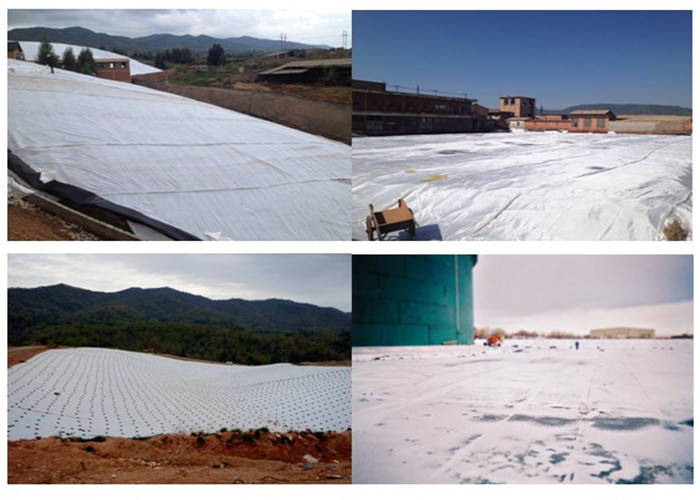 UV Resistance Filtered Water Polyester Needle Punched Geotextile