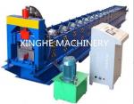 Seamless Rain Gutter Cold Roll Forming Machines , Automatic Metal Roofing