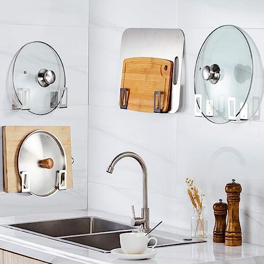 Powder Coated Pan Lid Holder The Perfect Solution for Kitchen Clutter