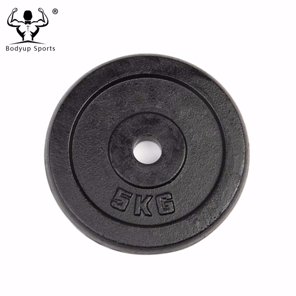 Cast Iron Black Painting Standard Weight Plate / Weight Disc