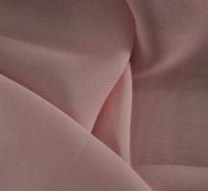 China 120D Bean Paste Pink Chiffon Fabric wholesale