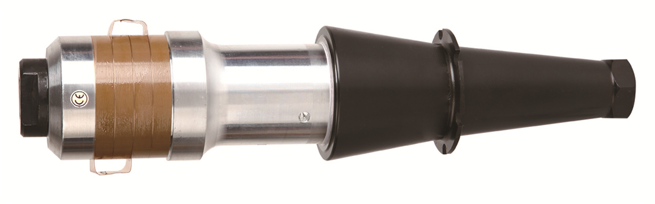 Inverted Horn Type Ultrasonic Oscillator , Small Ultrasound Transducer With Pizoelectric Ceramic