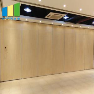 China Mobile Acoustic Room Dividing System Soundproof Sliding Foldable Removable Wall Partitions For Office wholesale