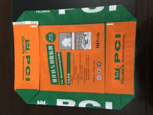Custom Printed PP Valve Sealed Bags , Recycled Woven Polypropylene Bags