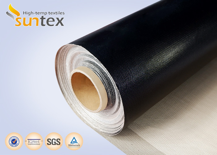 China Abrasion Resistance Ptfe Fiberglass Cloth Chemical Resistant Waterproof For Oil And Gas Pipe Wrapping wholesale