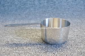 China Custom kitchen metal stainless steel cups set for powder different sizes multifunctional food scale measuring cups wholesale
