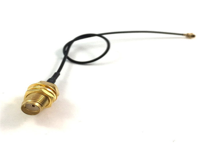 Wireless Internal Antenna RF Coaxial Connector To Ipex Cable Copper Material