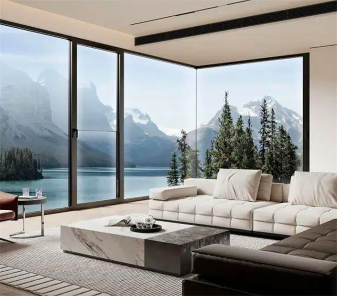 Superior 14 Layer Sealing Aluminum And Glass Casement Windows For Customer Requirements
