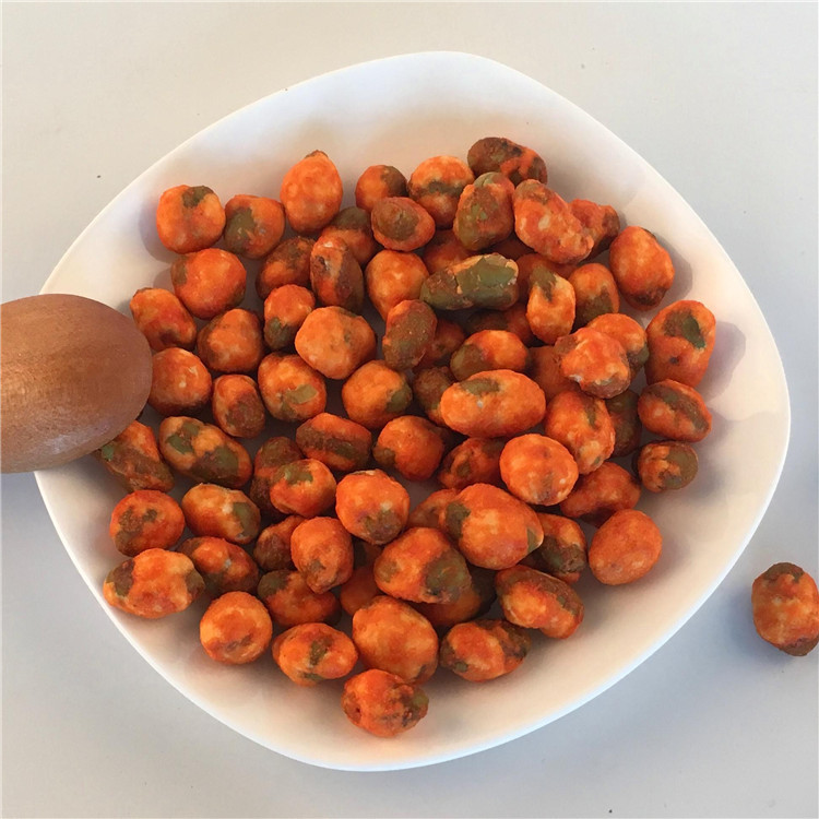 Dry Coated Roasted Spicy Edamame With FDA/BRC/Kosher/Halal Certification Soy Nut Green Bean Snack