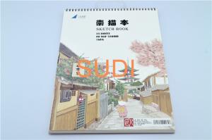 China Journal 40 Sheets 380mm Spiral Binding Books wholesale
