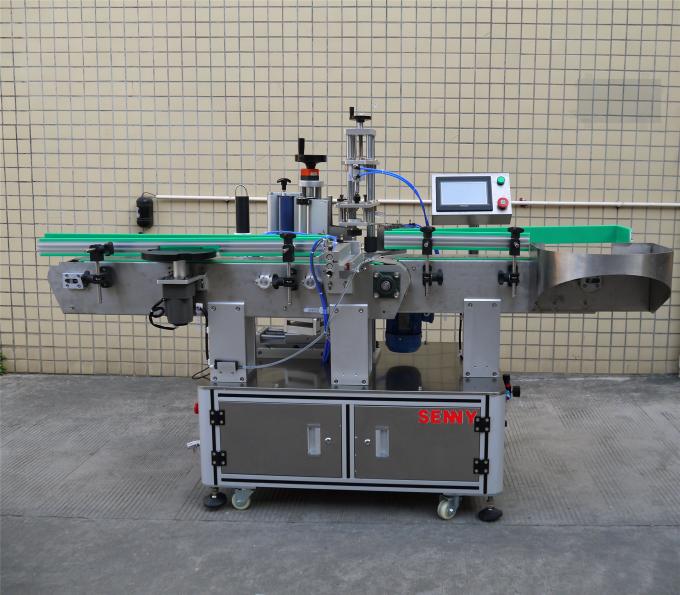SGS Automatic Sticker Labelling Machine , 15pcs/Min Auto Label Applicator 0
