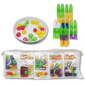 China Novelty Puzzle DIY Building Blocks Toy With Compressed Candy on sale