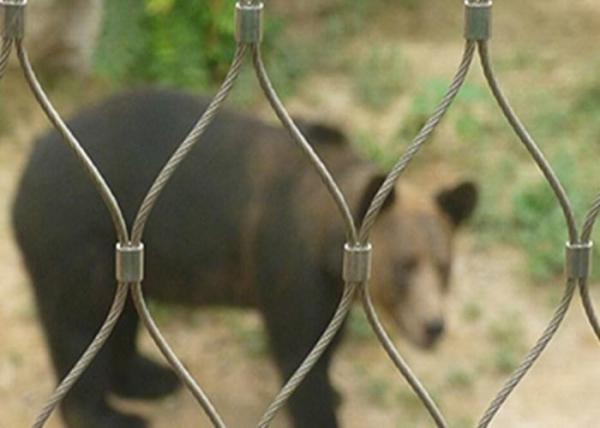 Quality High Tensile Zoological Animal Enclosure Fencing For Animal Security for sale
