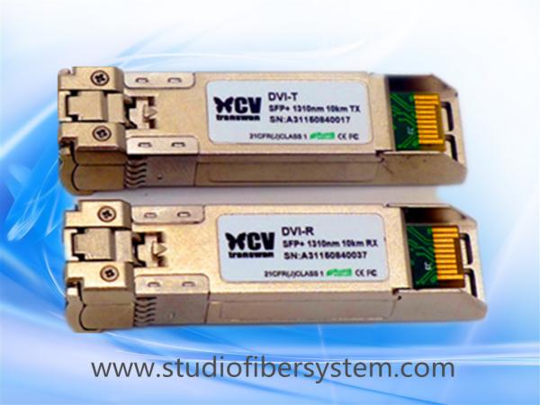 Quality 10KM dual 1310nm 10G SFP+ Transceiver module applied in Telecommunications room,data center ,DVI,HDMI fiber converter for sale