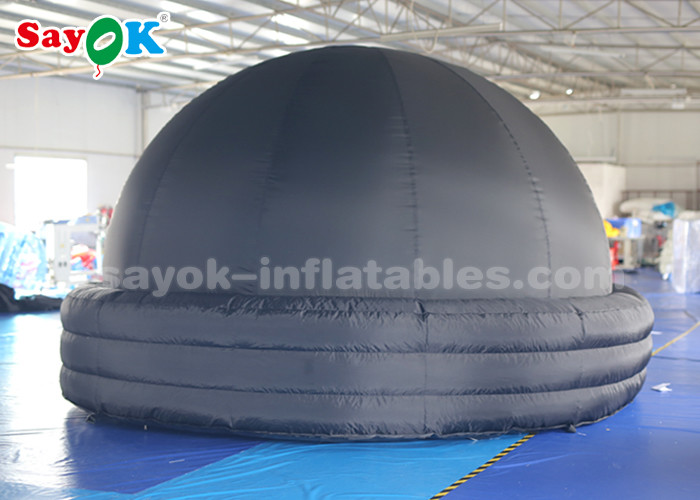 4m 100% Blackout Inflatable Planetarium Dome With PVC Floor Mat For School Teaching