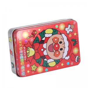 China Rectangular Mini Santa Claus Tin Box, customized tin box, decorative tin,mint tin, metal packaging, tailor-made tin on sale