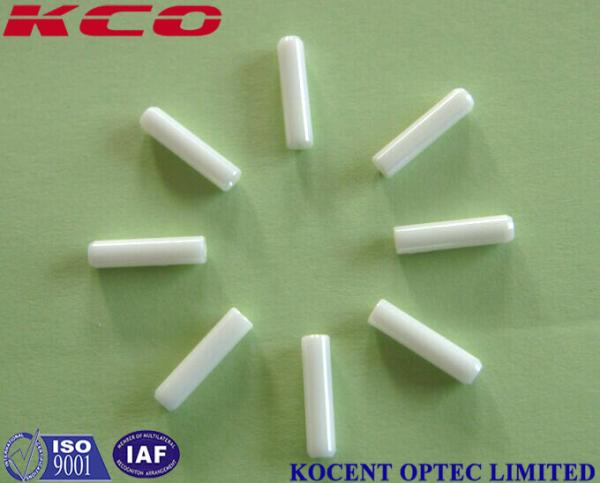 Quality 2.5Mm UPC PC Optical Fiber Ferrule , Zirconia Ceramic Ferrule Optical Fiber Without Flank for sale