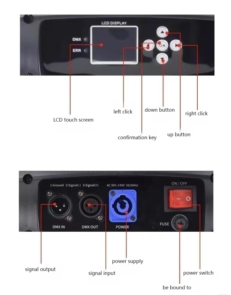 200w Stage Beam Light DMX512 Equipment for Professional and Impressive Lighting Displays