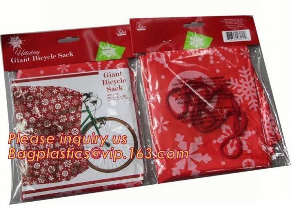 Best Selling Giant Vacuum Storage Bag For Clothes,Christmas Gift Bag Jumbo/Giant/Large Plastic Poly Bag for large presen