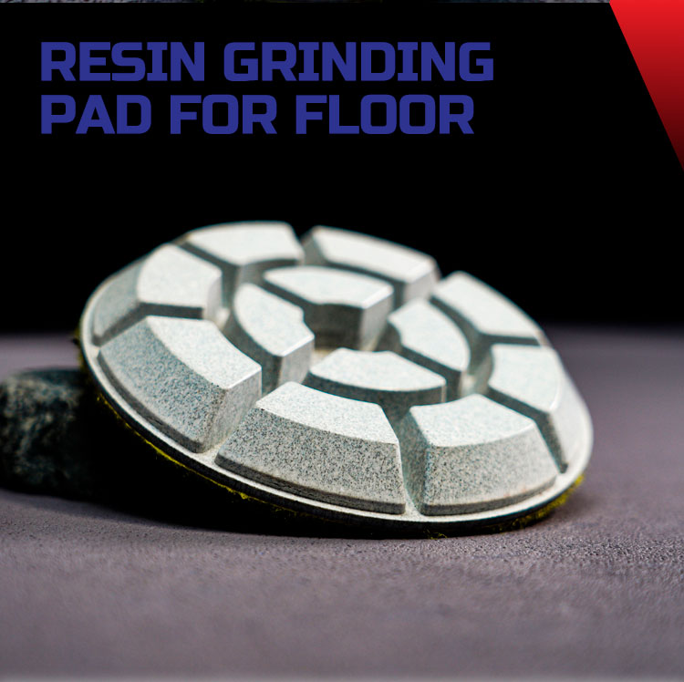 High Working Efficiency Diamond Abrasive Disc for Concrete Fine Grinding in Dark Gray