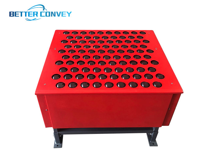 45 Degrees 90 Degrees Ball Diverting Conveying Wheel Diverter