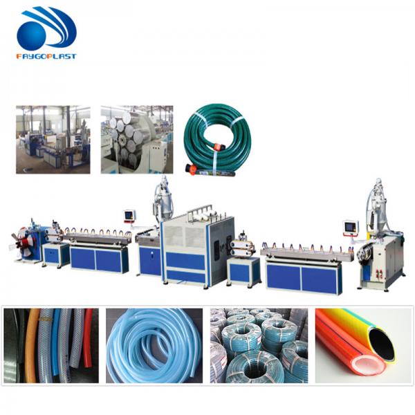 Quality Flexible PVC Water Garden Hose Pipe Making Machine High Speed Extrusion for sale