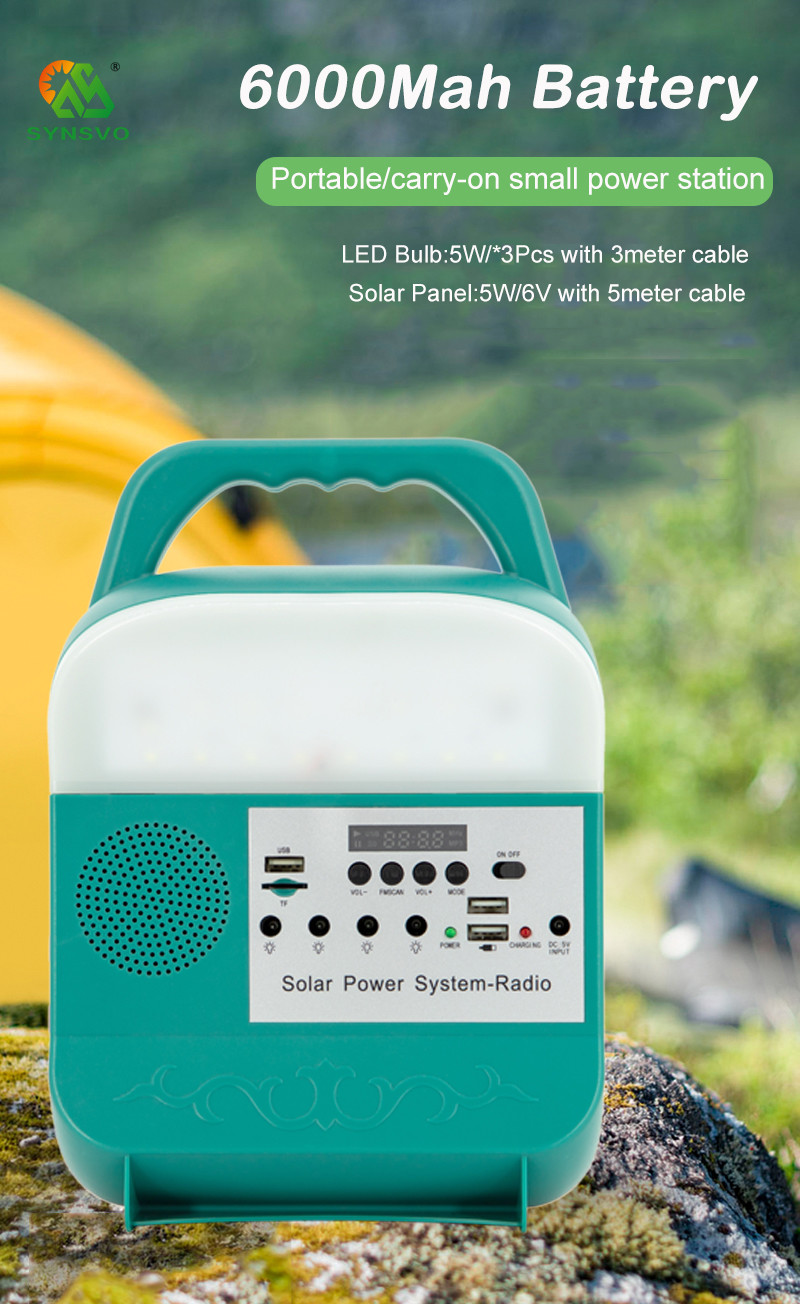 3W Portable Solar Camping Light 2.3kg For Outdoor Cell Light