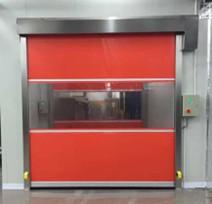 China Infrared Security System Industrial Fast Door High Speed PVC Roller Doors wholesale