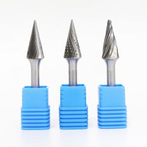 China Full Size F Shape SF-5M Double Cut Tungsten Carbide Rotary Burrs Cutting Tools Part wholesale