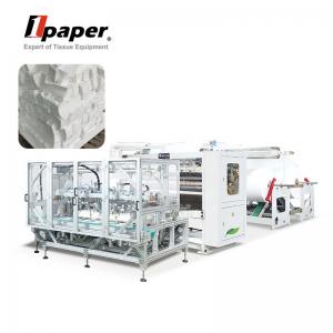 China 175-210mm Folded Size Tissue Paper Converting Machine with 22.5KW Power and Embossing wholesale