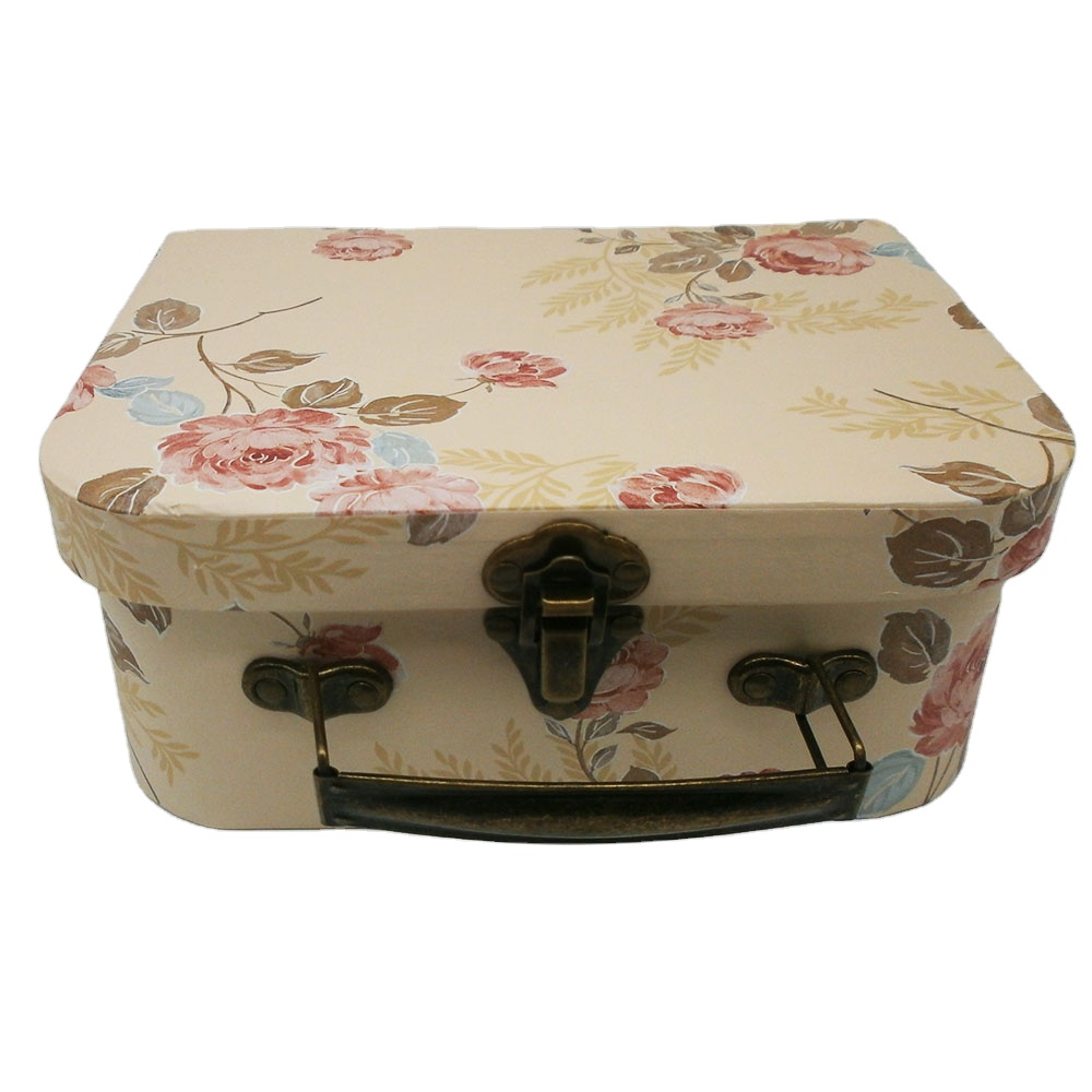 Handmade Diwali Packaging Boxes Cardboard Suitcase Gift Box Custom Printing