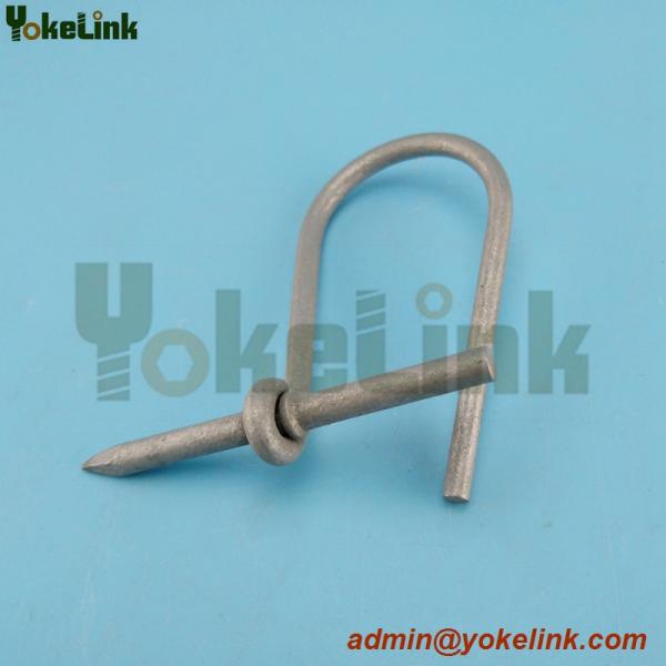 Galvanized Carbon Steel Drive Rings with nail