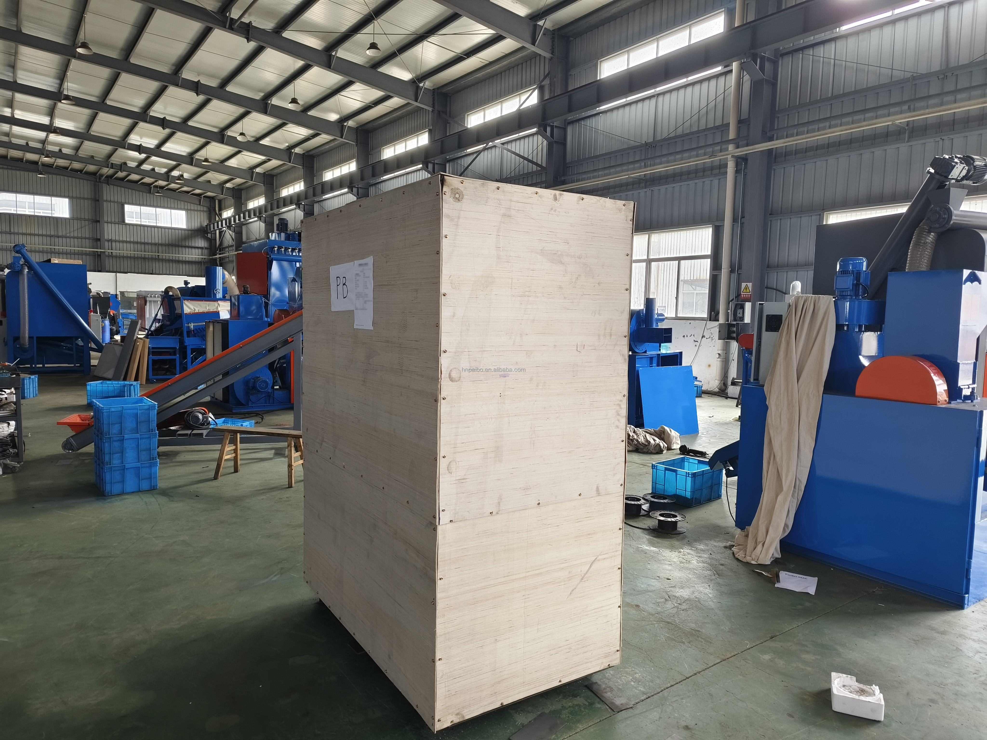 Electrical Appliances Mini Copper Granulator Recycle Copper Wire Granulator Power kW 40.7
