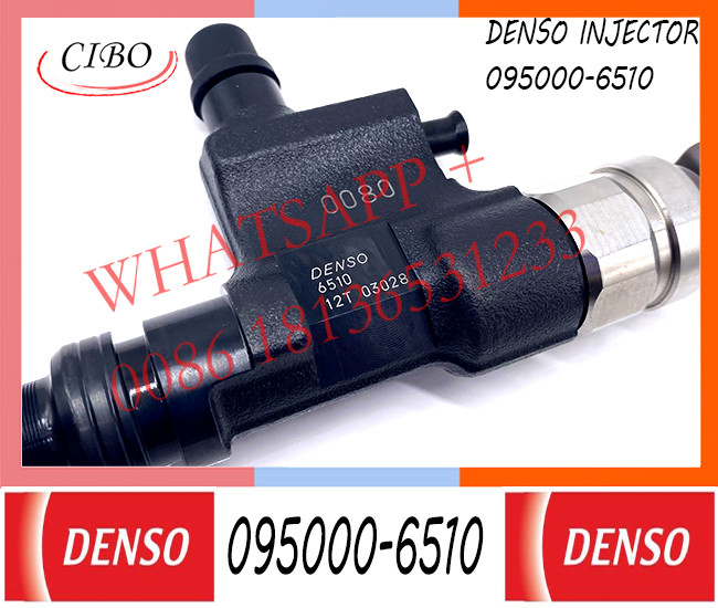 common rail injector 095000-6510 23670-79016,23670-E0081 for HINO NO4C
