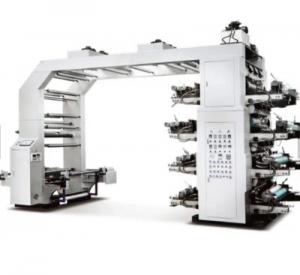 China High Precision Flexo Printing Machine for Paper Bag Printing#8 Colors Paper Flexo Printing Machine 4 Color 10-120m/Min on sale