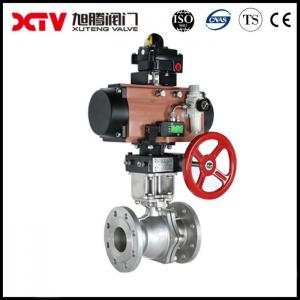 China US Currency GOST/DIN/ANSI Flange Carbon/Stainless Steel Pneumatic/Electric Ball Valve wholesale